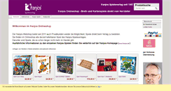 Desktop Screenshot of franjos-shop.de
